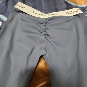 PoCHEE BUM Women's Blue Leggings